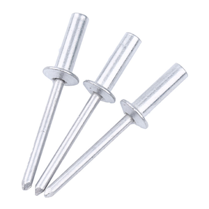 Remache marino de aluminio impermeable con cabeza redonda sólida, sellado, de extremo cerrado, ciego - Product Image 1