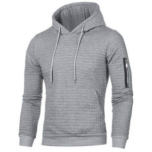 Sweat-shirts d'hiver pour hommes à manches longues, respirants, 100% coton, avec broderie, design thermique de haute qualité - Product Image 3