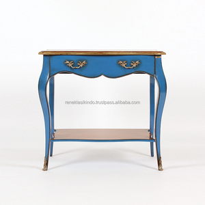 Mesa de Centro de Madera de Caoba, Número de Serie 8300, Diseño Simple, 80x45x77 Pulgadas, Apta para Diversas Necesidades - Product Image 1