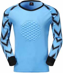 Conjunto de camiseta y pantalones de portero de la mejor edición, camisetas de portero de fútbol de manga larga para niños y adultos, Kit de uniforme de portero de nueva calidad - Product Image 2