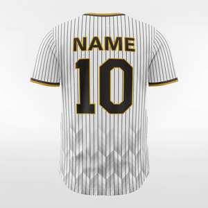 Nuevo Diseño de Camiseta de Béisbol para Hombre, Costuras Reforzadas con Forro Polar, Logotipo Personalizado Directo de Fábrica - Product Image 3