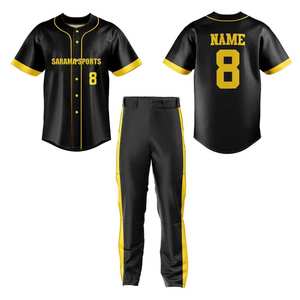 Uniformes de Béisbol Baratos al por Mayor, Camisetas Personalizadas para Equipos, Uniformes de Béisbol Juveniles, Diseño Personalizado, Ropa de Equipo al por Mayor - Product Image 1