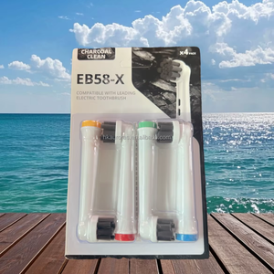 High Quality Nylon Soft Bristle <b>Toothbrush</b> <b>Head</b> 16pcs Fits Rechargeable Electric <b>Toothbrush</b> for Hotel & Household Use - Product Image 3