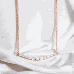 Colgante de diseñador con diamantes redondos para mujer - Product Image 4