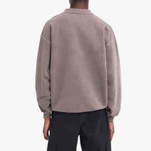 Sudadera Polo Lauren Informal de Verano para Hombre, Tejida, con Forro, Holgada, Estilo Urbano, Talla Grande, Personalizada, Lisa, Teñida, 2025 - Product Image 4