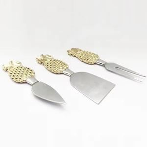 Acier inoxydable couleur or couverts couteau fourchette cuillère ensemble vaisselle pour restaurant cadeaux de mariage - Product Image 3