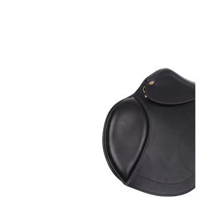 Sillín de caballo de salto inglés hecho a mano de cuero negro, productos de Carreras de Caballos ingleses de India, venta al por mayor, vendedor superior - Product Image 3