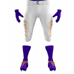 Uniformes de Fútbol Americano de Poliéster para Adultos y Clubes Juveniles, Conjuntos de Jersey y Pantalones Personalizados Completamente a Juego para Uso Deportivo - Product Image 5