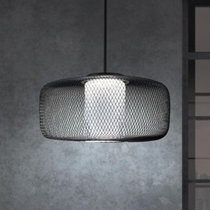 Grande lampe suspendue en métal à forte demande pour les halls d'hôtel et les zones de réception disponibles en vrac - Product Image 6