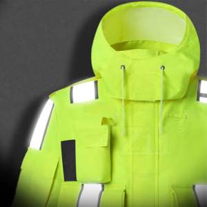 Vêtements de sécurité réfléchissants pour travailleurs imperméables et prêts pour l'hiver Construction haute visibilité personnalisée Sécurité réfléchissante confortable - Product Image 5