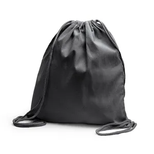 Mochila Deportiva Soave de Cáñamo, Sostenible, Promocional, con Cordón y Compartimentos para Accesorios - Product Image 1