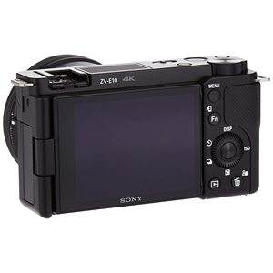 Cámara de Vlog sin Espejo ZV-E10 con Sensor APS-C, Video 4K, Enfoque Automático de Ojos en Tiempo Real para Creadores de Contenido, Pantalla Abatible, MicroSD, Transmisión en Vivo - Product Image 4
