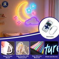 Vente directe usine – Enseigne lumineuse LED néon 12V 4500K personnalisée avec contrôle Bluetooth/WiFi pour entreprises publicitaires et murs résidentiels