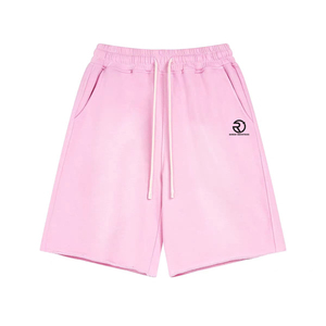 Summer Unisex 100% Cotton Solid <b>Shorts</b>-Soft Breathable Quick Dry Anti-Wrinkle Casual Wear for Beach Days Wholesale Bulk for Men - Product Image 2