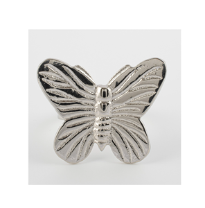 Anneaux de serviette en fer personnalisés Anneau de conception de fleur parfaite Anneau de serviette en métal fait main avec logo personnalisé et conception Meilleur prix - Product Image 4