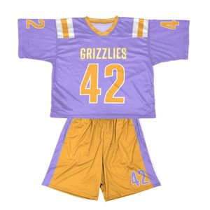Uniformes de Lacrosse de media manga de alta calidad, diseño personalizado, sublimación impresa, ropa deportiva única con cuello en V - Product Image 3