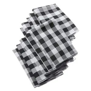 Guardanapo macio lavável personalizado e confortável de tecido/fornecedor direto de fábrica barato tabela guardanapo