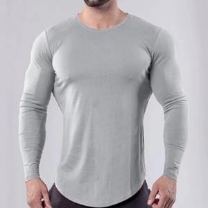 2023 <b>Men's</b> Compression <b>Long</b> <b>Sleeve</b> Running T-shirt Breathable Gym Training <b>Tops</b> for Fitness Workout & Muscle Tees - Product Image 4