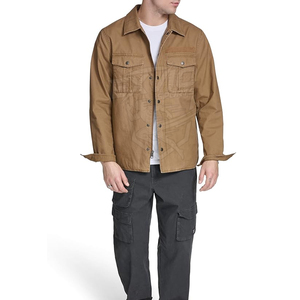 Modern Design Outerwear <b>Canvas</b> <b>Jacket</b> Lightweight Breathable Winter <b>Jacket</b> For Street Weart And Daily Use - Product Image 5