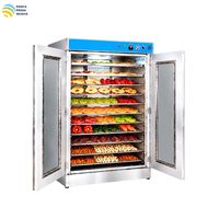 Déshydrateur alimentaire électrique commercial de haute qualité à 10 plateaux, en acier inoxydable, four de séchage avec contrôle numérique de la température
