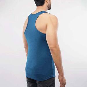 Precio al por mayor personalizado entrenamiento ropa deportiva gimnasio Fitness chaleco camisetas sin mangas de algodón transpirable para hombres camisetas sin mangas para hombres - Product Image 2