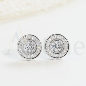 Pendientes de Cadena Étnicos de Plata de Ley 925 Chapados en Oro de 14K para Mujer, Joyería de Diamantes de Moda, Regalo - Product Image 1