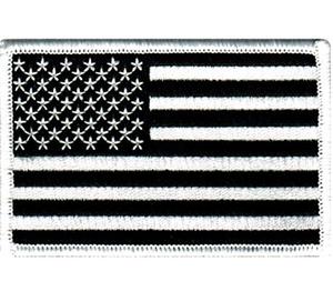 Insignes USA brodés drapeau américain Patch main droite inversé tactique broderie tissu tissé pour vêtements utiliser résine plastique - Product Image 5