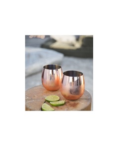 แก้วทองแดงพรีเมี่ยมสไตล์โบราณทำด้วยมือพร้อมดีไซน์ดั้งเดิมที่สลับซับซ้อนเหมาะสำหรับการรับประทานอาหารสุดหรู - Product Image 6