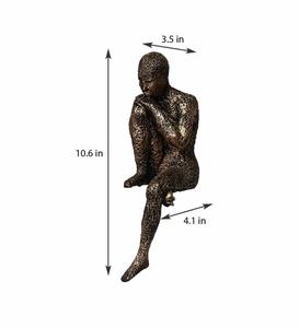 ประติมากรรมพลาสติกโพลีเรซิ่นรูปปั้นคนคิดดีไซน์ทันสมัยสำหรับตกแต่งฤดูใบไม้ผลิ - Product Image 2