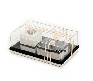 Quemadores de Incienso de Madera y Cuero al por Mayor con Porta Servilletas y Bandeja, Diseño Atractivo, Quemador de Dukhoon en Color Beige - Product Image 4