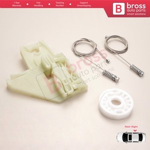 Kit de réparation de lève-vitre électrique arrière droit BWR5077 pour Octavia MK2 A5 1Z3 1Z5 2004-2013 4/5 portes 1Z0839656 - Product Image 3