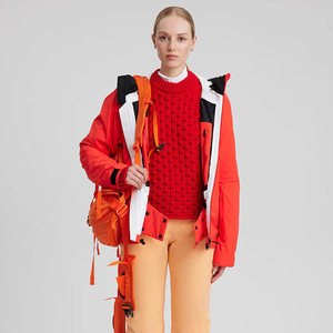 Veste de ski pour femmes OEM combinaison de ski imperméable personnalisée Snowboard vêtements de ski et de neige vêtements bas quantité minimale de commande personnaliser veste de snowboard - Product Image 5