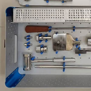 Juego de unidades ortopédicas con implantes y tornillos Caja de acero Kit quirúrgico de alta calidad Instrumentos quirúrgicos de calidad alemana - Product Image 2
