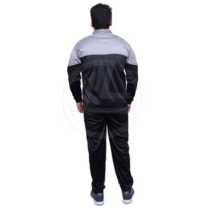 Fashionable Men Winter <b>Polyester</b> <b>Tracksuit</b> Sets-Lightweight Breathable Customizable High Quality Streetwear Sports Use OEM - Product Image 2