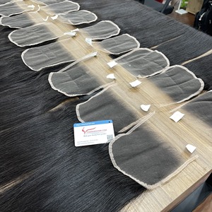 จัดส่งตอนนี้Super Thin HDลูกไม้5X5 6X6 Lacปิดโปร่งใสHDลูกไม้ด้านหน้าผู้ขายIWithเวียดนามดิบต่อผม - Product Image 5