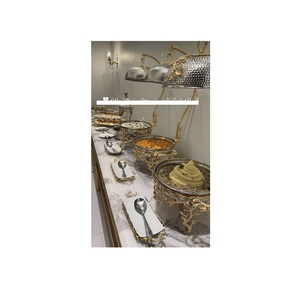 Réchaud en acier inoxydable au look élégant avec des lignes épurées et un attrait moderne, parfait pour les tables de buffet élégantes - Product Image 2