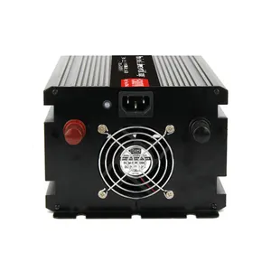 Inversor de onda sinusoidal pura recargable portátil de 1500W con pantalla LCD de salida única para motocicleta - Product Image 1