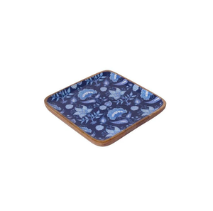 Venta al por mayor de madera impreso placas cargador boda Hotel fiesta placa cargador cena platos decorativos para bodas cuenco - Product Image 5