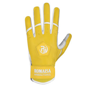 Gants de frappeur de baseball de meilleure qualité en cuir Cabretta avec logo personnalisé respirant Guantes De Bateo De Beisbol Vente en gros OEM - Product Image 6