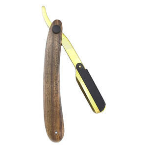 Afeitadora de garganta cortada, maquinilla de afeitar recta, maquinilla de afeitar recta de acero, afeitadora de seguridad alemana - Product Image 2