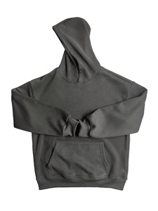 Sweat à capuche personnalisé de luxe pour homme, de haute qualité, 100 % coton, doublure polaire, col surdimensionné, imprimé floqué - Product Image 4
