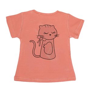 Camiseta para niñas recién nacidas - Color melocotón - Product Image 3
