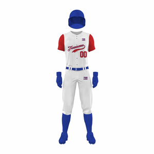 2026 ensemble complet uniforme de baseball respirant pour les tournois universitaires noms et numéros d'équipe personnalisés évacuation de l'humidité et séchage rapide - Product Image 1