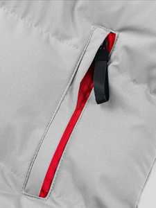 Meilleures ventes, gilet à capuche à fermeture éclair Hypemode pour hommes avec logo personnalisé, gilet en duvet bouffant, veste à bulles - Product Image 6