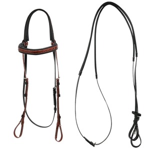 Cabestro de Nailon Resistente al por Mayor para Carreras de Caballos, Uso Ecuestre, Impermeable, con Estilo de Silla Inglesa - Product Image 4