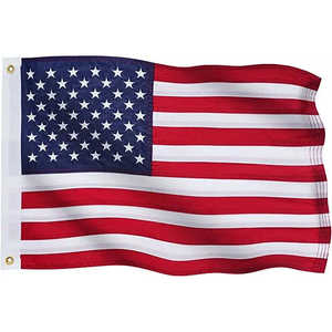 Bandera Americana de 12x18 Pulgadas para Barco, Yate, Uso Marino, Resistente para Exteriores - Banderas Bordadas de EE. UU. de 1x1.5 Pies - Bandera Resistente de EE. UU. - Product Image 4