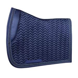 Selle de dressage pour cheval avec logo personnalisé, couleurs personnalisées, tissu en coton de haute qualité, rembourrage en mousse réglable, tapis de selle - Product Image 2