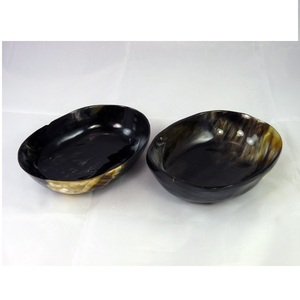 Vente chaude bol en corne de buffle dîner taille personnalisée bol en corne de buffle en corne naturelle personnalisé de haute qualité - Product Image 5
