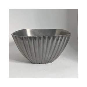 Bol de service en métal pour table à manger, en acier inoxydable, pour la maison et l'hôtel - Product Image 1