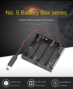 도매 고품질 PP <span class=keywords><strong>1</strong></span> <span class=keywords><strong>2</strong></span> 3 4 6 8 AA AAA 시리즈 리튬 배터리 홀더 케이스 박스 와이어 리드 - Product Image 4